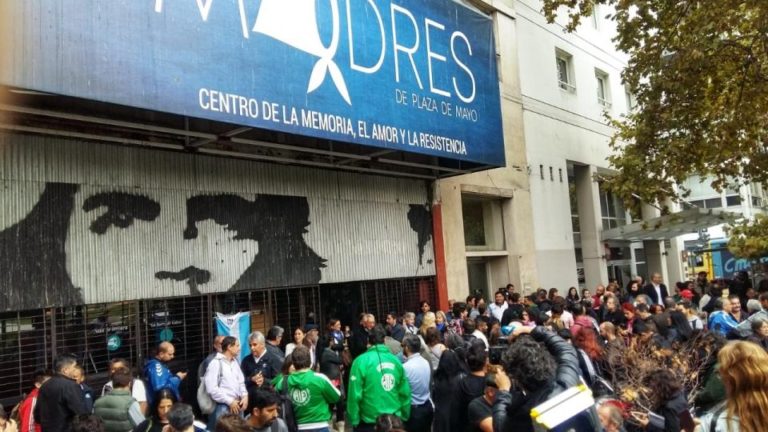 Repudio al allanamiento a Madres de Plaza de Mayo