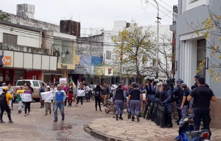 Sáenz Peña: Fuerte operativo policial ante amenaza de la toma a la empresa Secheep