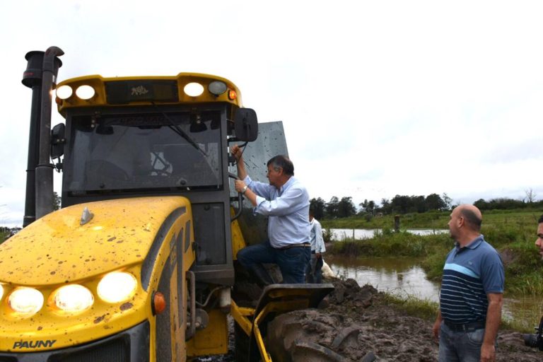 PEPPO RECORRIÓ LOCALIDADES DEL SUDOESTE CHAQUEÑO AFECTADAS POR LAS INTENSAS LLUVIAS