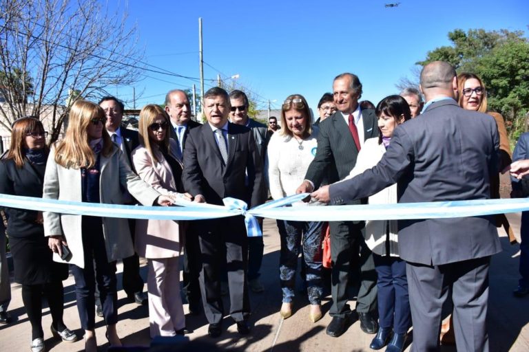 PEPPO CELEBRÓ EL ANIVERSARIO DE VILLA ÁNGELA CON LA INAUGURACIÓN DE IMPORTANTES OBRAS