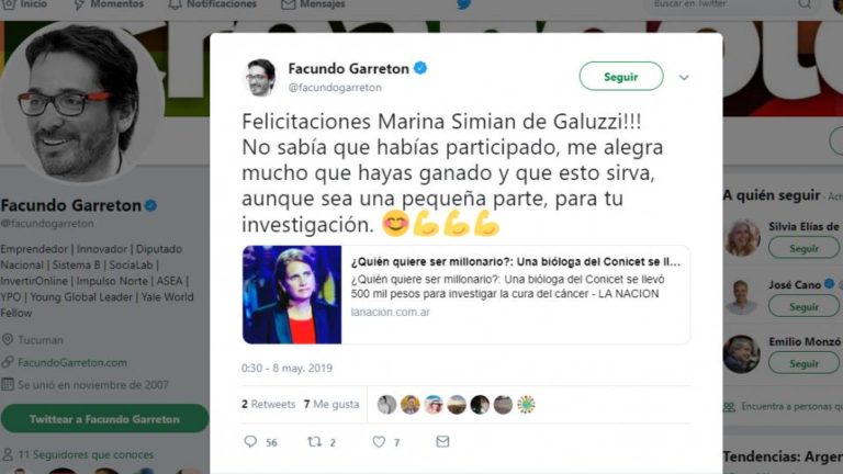 El diputado macrista que festeja el ajuste a la ciencia