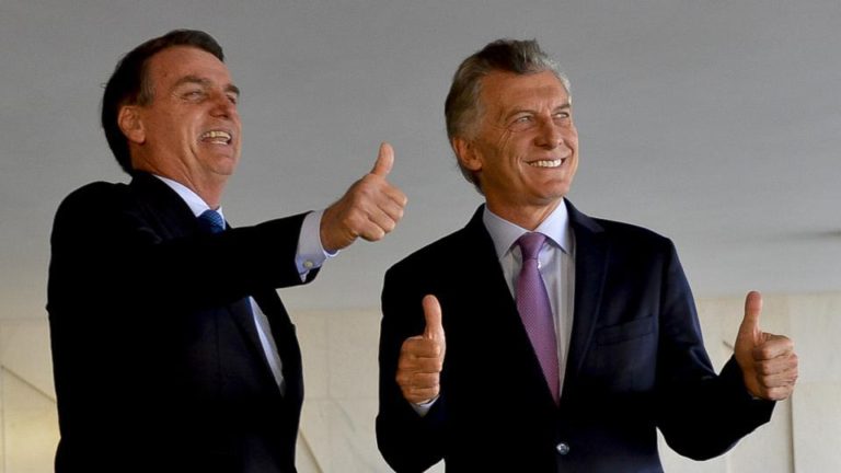 Bolsonaro en campaña por Macri o “alguien de su línea”