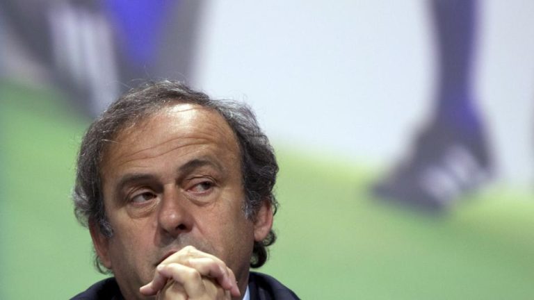 Michel Platini fue detenido por un caso de corrupción