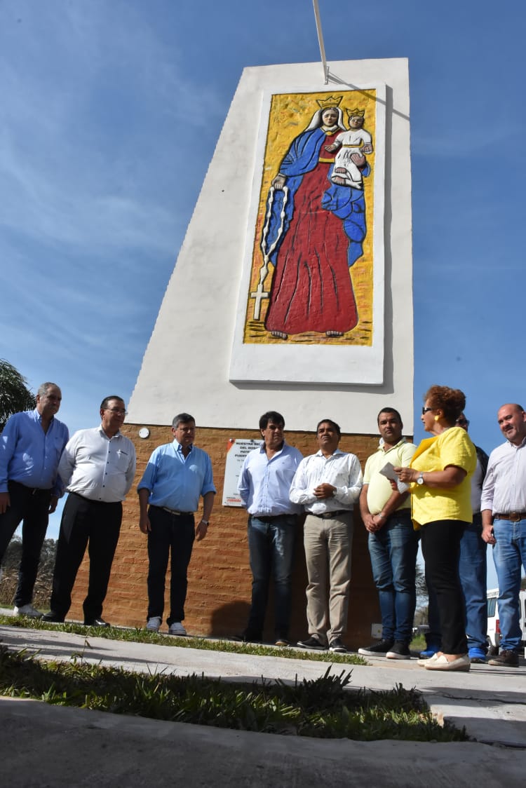 PEPPO INAUGURÓ EL PORTAL DE ACCESO A PUERTO BERMEJO: «QUEREMOS QUE LA GENTE SE SIENTA ORGULLOSA DE SU LUGAR»