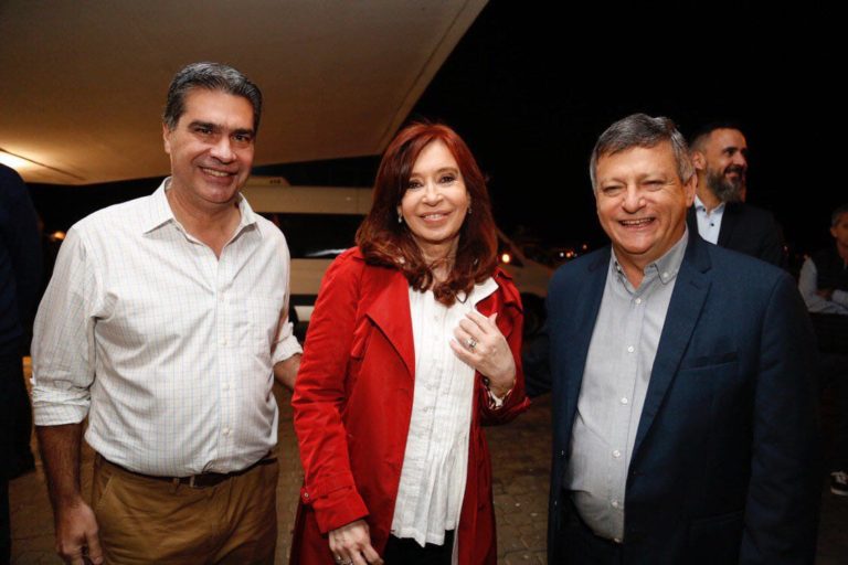 PEPPO RECIBIÓ A CRISTINA FERNÁNDEZ