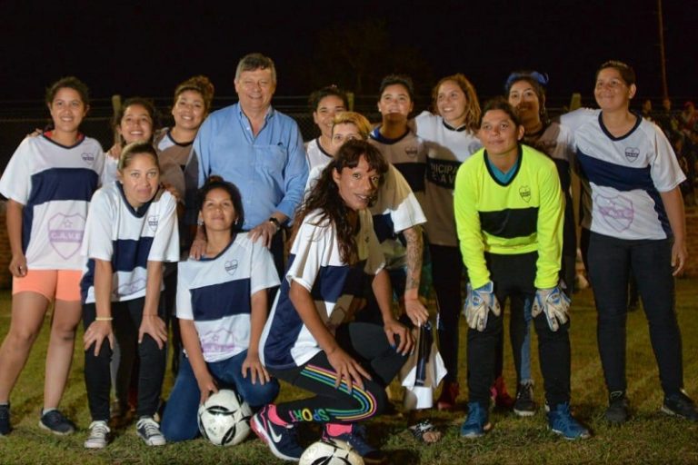 LA VERDE: PEPPO HABILITÓ OBRAS DEPORTIVAS Y DESTACÓ EL ROL DEL ESTADO PARA GARANTIZAR EL DERECHO AL DEPORTE