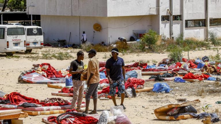 Matanza de migrantes y refugiados en Libia