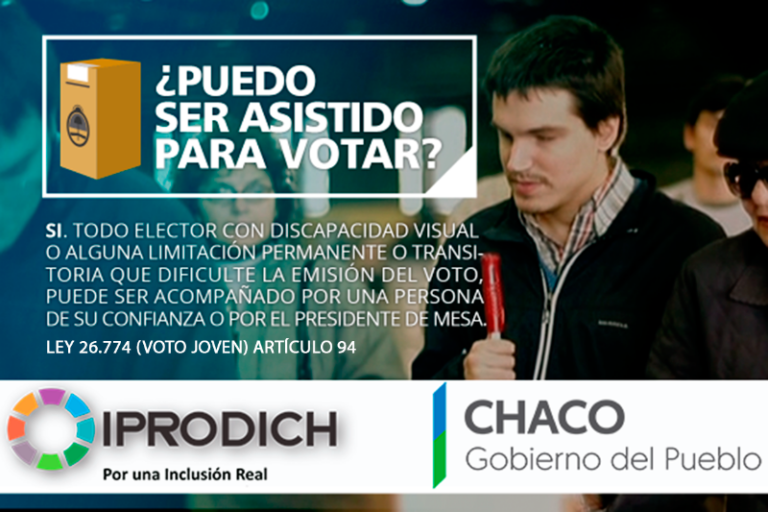 PASO: IPRODICH BRINDA PRECISIONES SOBRE LOS PROCEDIMIENTOS DE ACCESIBILIDAD ELECTORAL