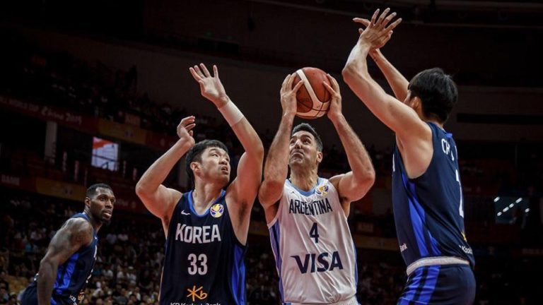 Argentina y un debut en el Mundial a puro triple ante Corea del Sur