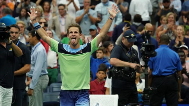 US Open: Schwartzman venció a Zverev y está en cuartos de final