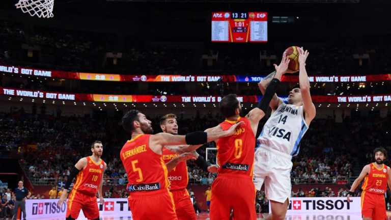 Mundial de básquet: España fue superior a Argentina y festejó en China