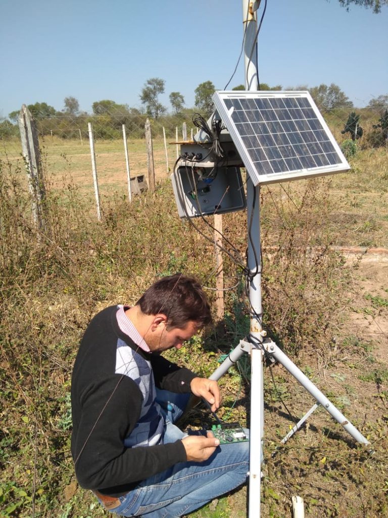 PRODUCCIÓN AVANZA CON EL MANTENIMIENTO DE LAS ESTACIONES METEOROLÓGICAS INSTALADAS