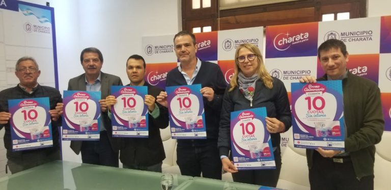 PRESENTARON LA PROMO ANIVERSARIO DE LA TARJETA TUYA EN CHARATA