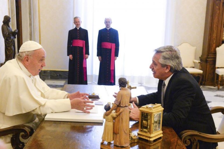 El balance que hizo Alberto Fernández de su reunión con el papa Francisco
