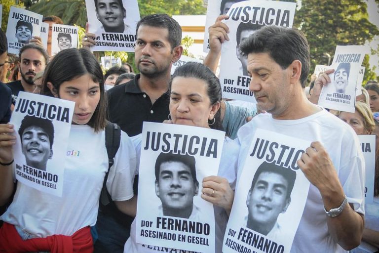 El Papa habló con los padres de Fernando Báez Sosa