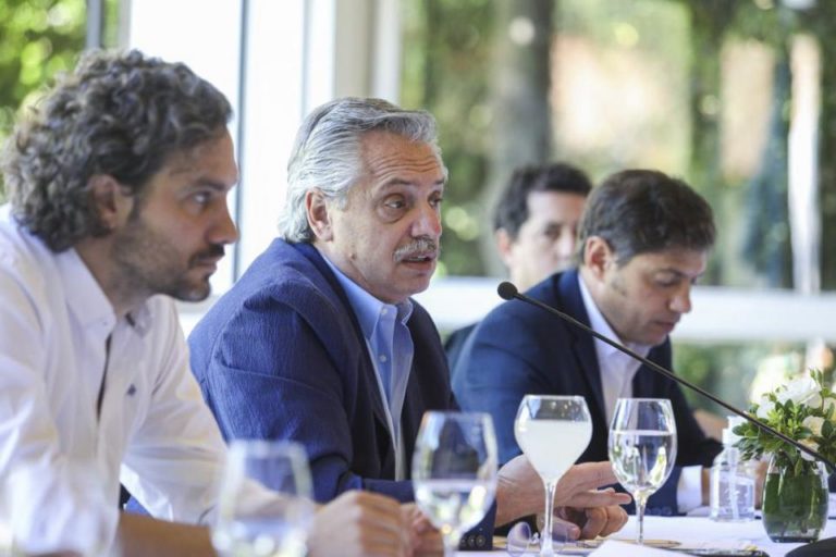 Alberto Fernández: «Los que piden estado de sitio son los que no quieren asumir la responsabilidad»