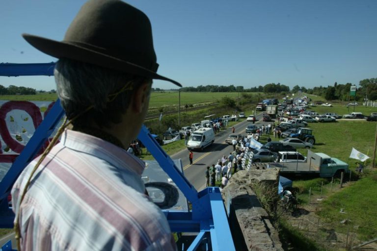 El lockout de las patronales rurales divide a la Federación Agraria