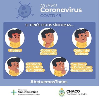 SALUD INFORMÓ LA SITUACIÓN EPIDEMIOLÓGICA DE COVID-19 Y DENGUE