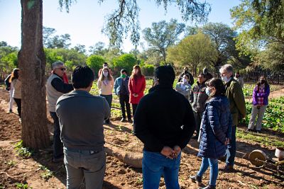 EL IMPENETRABLE: LA VICEGOBERNADORA ANALÍA RACH QUIROGA JUNTO A MINISTROS PROVINCIALES