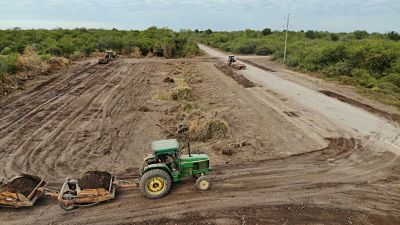 VIALIDAD PROVINCIAL AVANZA CON LOS TRABAJOS EN LA RUTA PROVINCIAL Nº 9