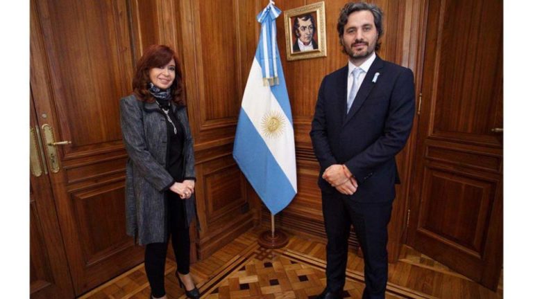 Santiago Cafiero en el primer informe ante el Senado