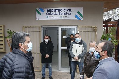 LUEGO DE 132 AÑOS, EL REGISTRO CIVIL DE COLONIA BENÍTEZ TIENE EDIFICIO PROPIO