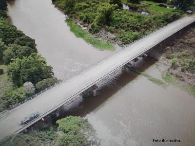 EL LUNES VIALIDAD PROVINCIAL CORTARÁ EL TRÁNSITO EN EL PUENTE DE LA RUTA 63