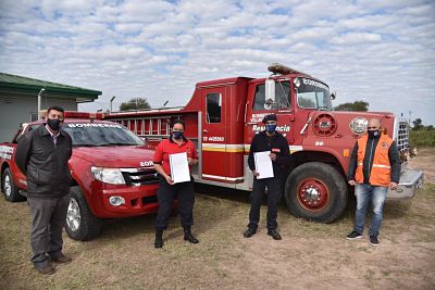 GOBIERNO AUTORIZÓ LA OPERATIVIDAD A 17 CUARTELES DE BOMBEROS VOLUNTARIOS