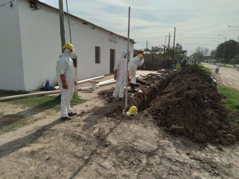 SAMEEP AMPLÍA EL SERVICIO CLOACAL EN EL BARRIO TOBA