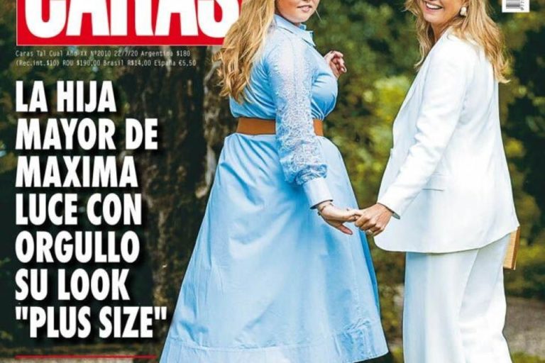 El escándalo «plus size» de Caras con Máxima Zorreguieta y su hija Amalia
