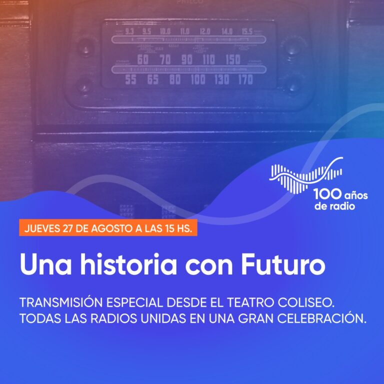 Radio UNNE se suma a los festejos por los 100 años de la Radiofonía Argentina