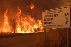 Incendios en Córdoba