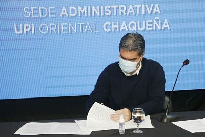 CAPITANICH INAUGURÓ LA UNIDAD DE PROTECCIÓN INTEGRAL