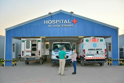 SALUD PÚBLICA ENTREGÓ EQUIPAMIENTO Y SUPERVISÓ HOSPITALES DEL INTERIOR PROVINCIAL