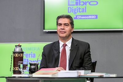 CAPITANICH CERRÓ LA FERIA DEL LIBRO DIGITAL QUE ALCANZÓ A MÁS DE 400 MIL PERSONAS