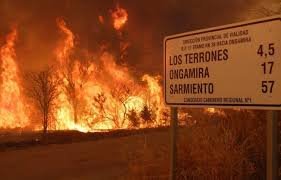 Diez provincias con incendios forestales