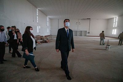 BARRANQUERAS: CAPITANICH CONSTATÓ OBRAS.