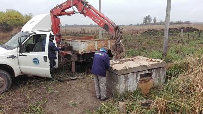 SAMEEP REPARÓ ACUEDUCTO TRAMO SAN BERNARDO- VILLA ÁNGELA