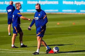 Sin Messi arrancó la era Koeman en Barcelona