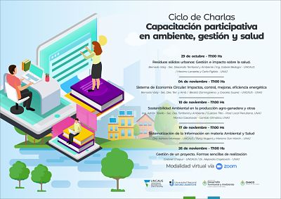 ESTE JUEVES SE REALIZARÁ LA CHARLA VIRTUAL