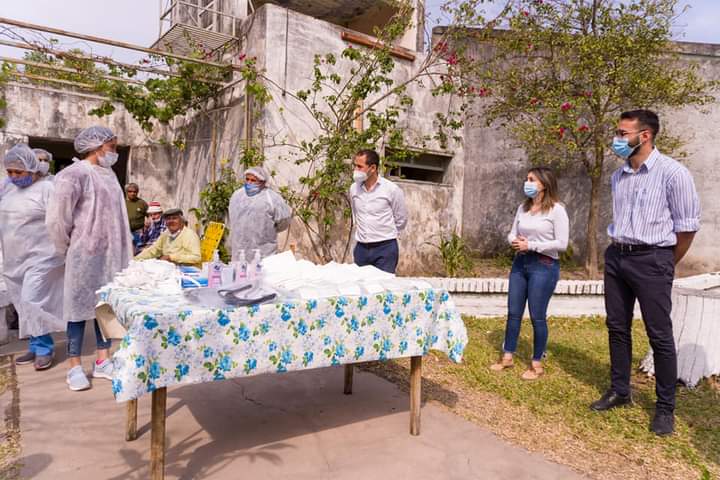 PLAZA: BERNACHEA «VISITAMOS LA RESIDENCIA DE ADULTOS MAYORES