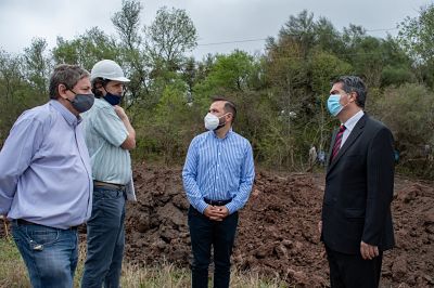 AVANZAN LAS OBRAS PARA LA CONSTRUCCIÓN DEL ACUEDUCTO LA ESCONDIDA – COLONIA ELISA