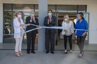 CAPITANICH INAUGURÓ LA AMPLIACIÓN Y REFACCIÓN DE LA ESCUELA 36 DE FONTANA