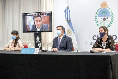 AGENDA AMBIENTAL: CAPITANICH PRESENTÓ EL GABINETE PROVINCIAL DE CAMBIO CLIMÁTICO