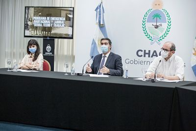 EL GOBIERNO PRESENTÓ EL PROGRAMA DE EMERGENCIA