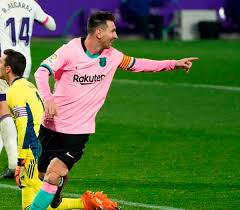 Lionel Messi celebró el récord que batió con su gol 644