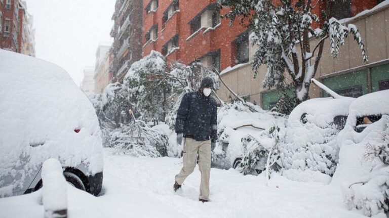 Madrid registró una histórica helada con una temperatura mínima récord de -10,8 ºC