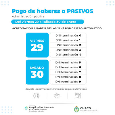 ESTE VIERNES COMIENZA EL PAGO DE SALARIOS