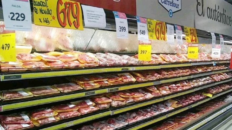 Carnes a precios rebajados: 700.000 kilos vendidos