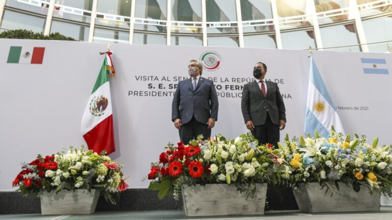 Alberto Fernández participa de los actos del bicentenario